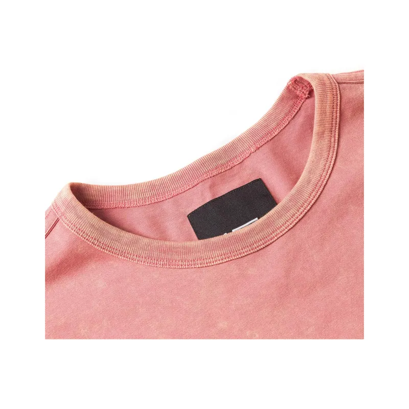 Vans T Shirts Unisex Gray Pink-2