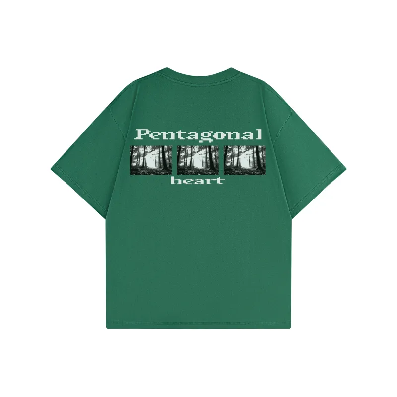 PENTAGONAL HEART T Shirt Unisex-29