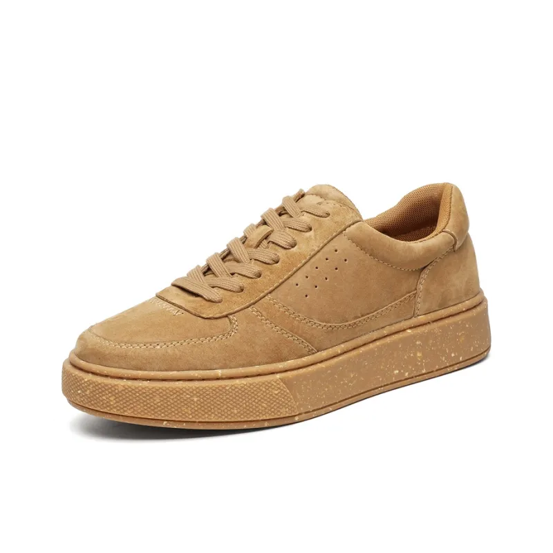 MOMGOG Low Top Skateboard Shoes Men's Yellow-1