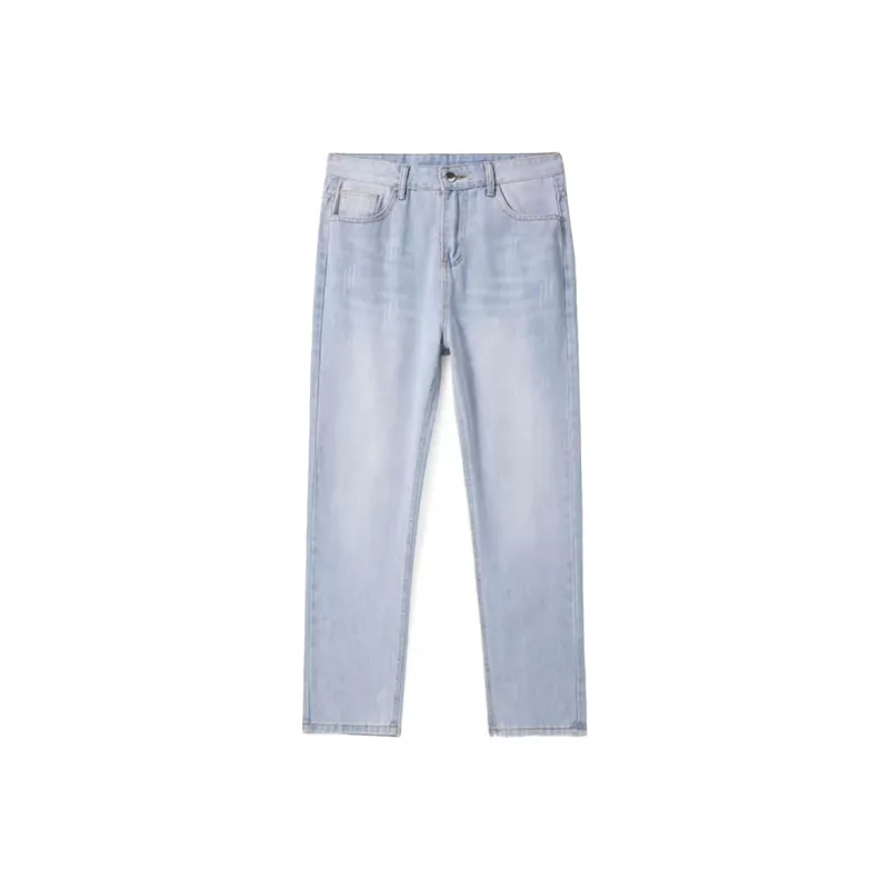 SNOW FLYING Jeans Unisex White Stone-0