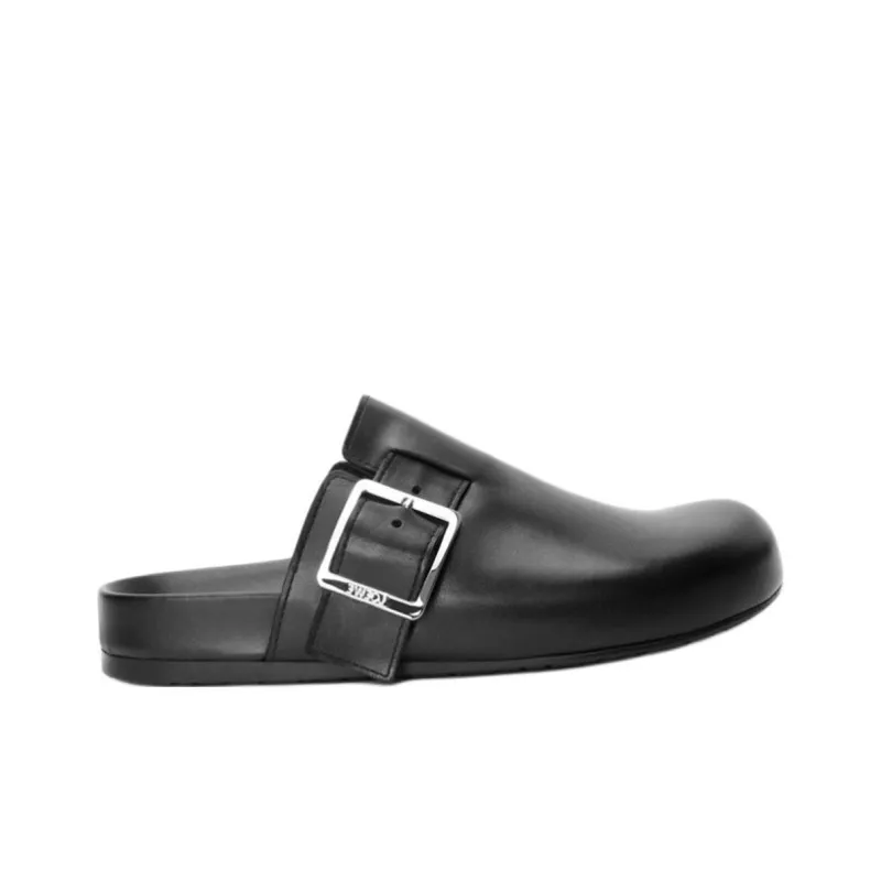 LOEWE Closed Toe Slippers Men's Black-1