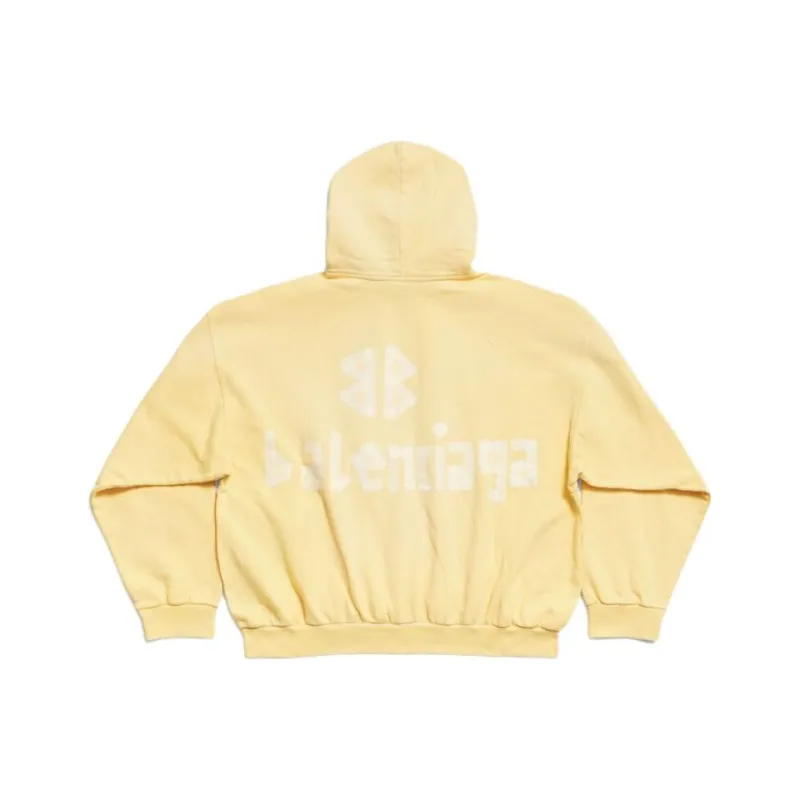 Balenciaga Sweatshirt Loose Fit Men's Yellow-1