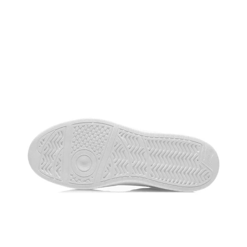 LiNing Pontoon Boats Coverage Slip Resistant And Breathable Low Top Skateboard Shoes Women's Blue White-4
