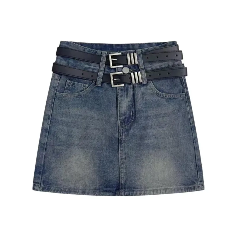 Dior Beauty Denim Short Skirts Women's-3