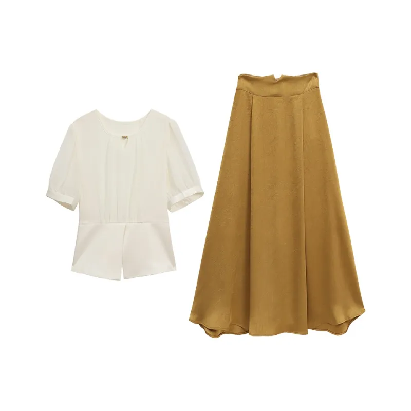 TEME Two Piece Skirt Sets Women's-5