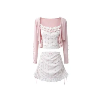 AFGGD Two Piece Skirt Sets Women's