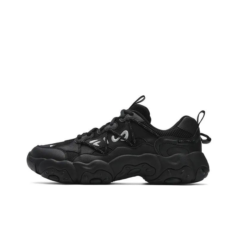 FILA FLUID 6 Low Top Casual Shoes Men's Black-0