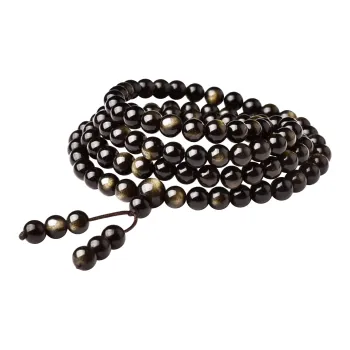 Moon Jewelry Natural Obsidian Bracelets Unisex