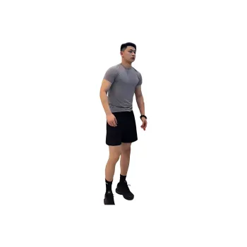 CORNILOT Casual Shorts Unisex Phantom Black