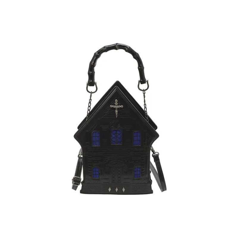 Yalu PU One Shoulder Handbag Women's Red/Blue-4
