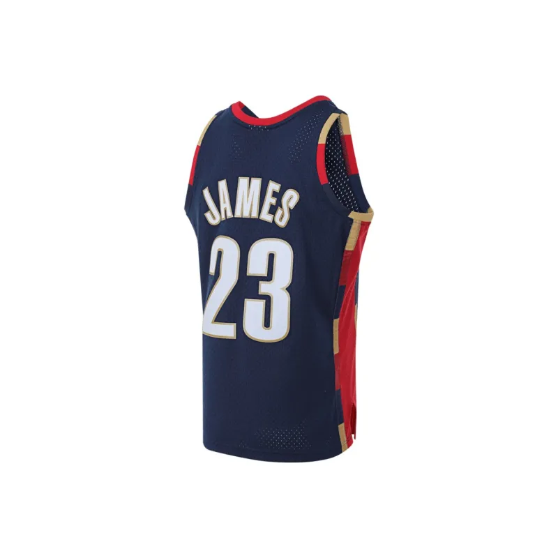Mitchell & Ness Cleveland Cavaliers Alternate 2008 09 Lebron James Swingman Jersey-1