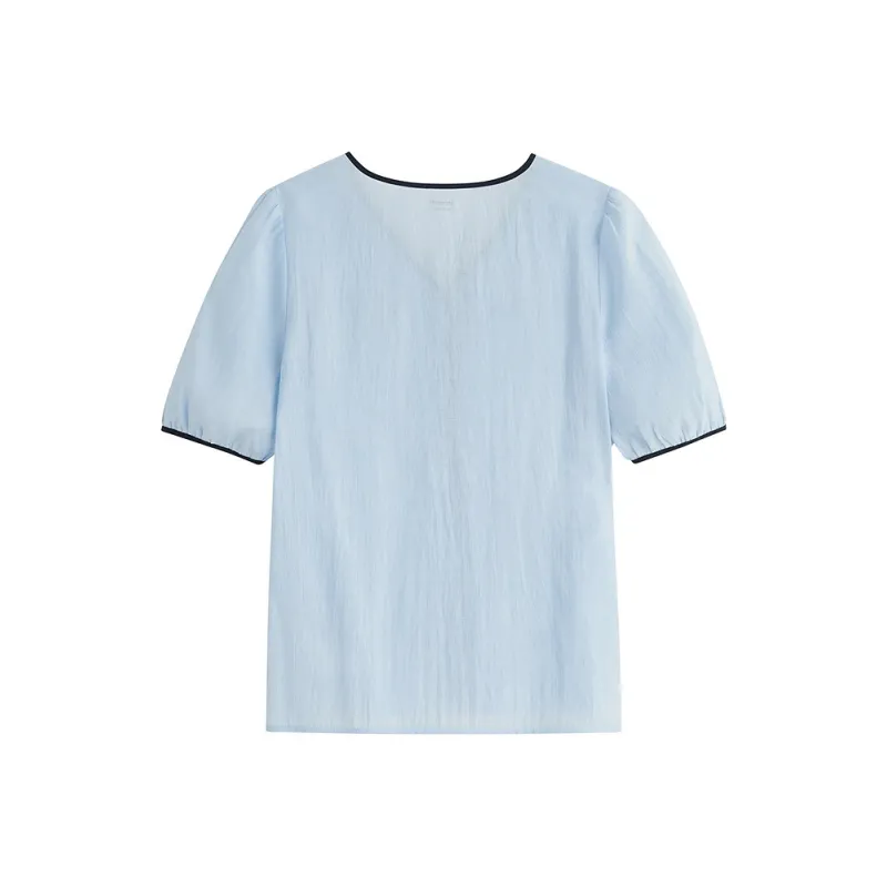 Inman Shirts Women's Sky Blue-1