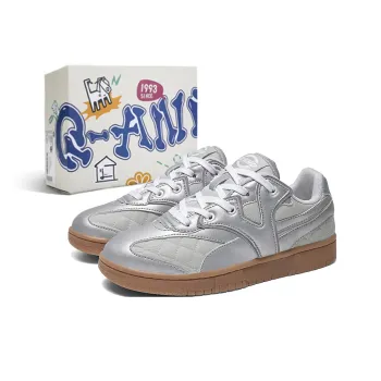 Q AND Slip Resistant Cushioning Abrasion Resistant Low Top Skateboard Shoes Unisex