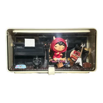POP MART Hirono, Mime Collection, Reverse Hirono Hang Tag Box 11.8cm