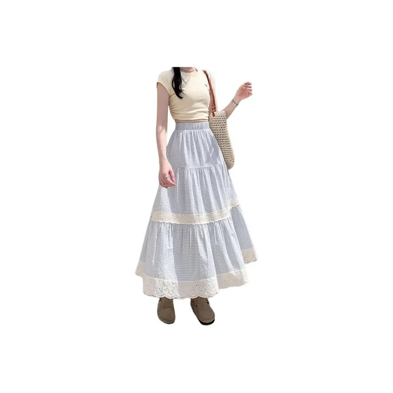 MPOX Casual Long Skirts Women's-2