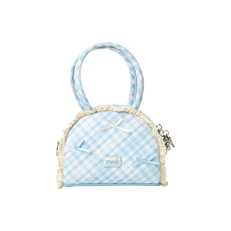Puui Cotton Handbag Regular Women's Multicolor-1