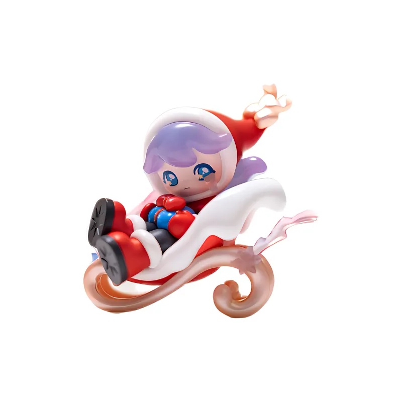 [Modified Doll] POP MART Azura Warm Winter Christmas Collection, Night Sky Magic Sled Hang Tag Box 11.8cm-3