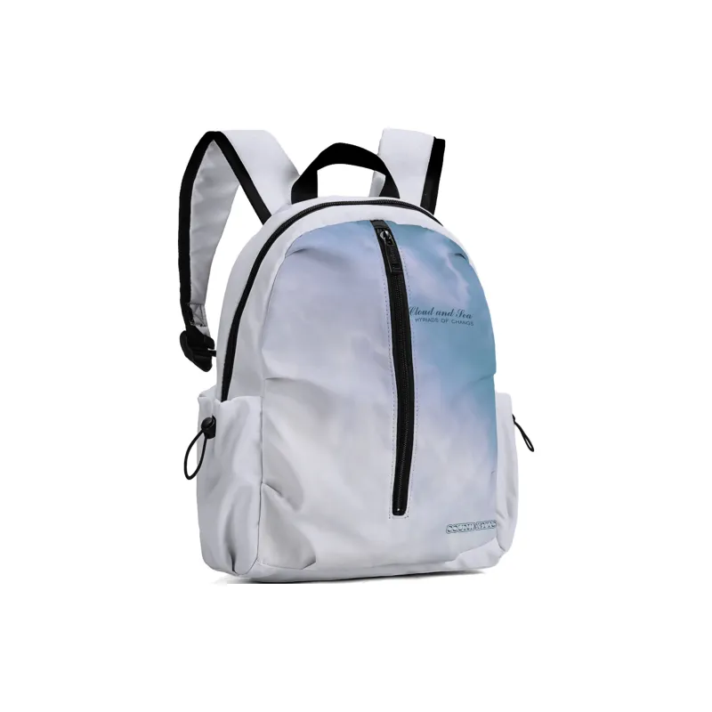 DRACONITE Polyester Backpack Regular Unisex Ecru-14