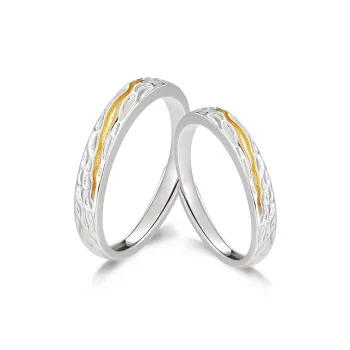 NUSQ Sterling Silver Rings Unisex