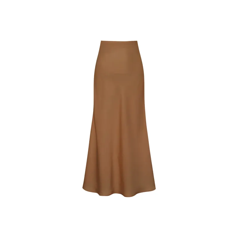 XUANSHU Casual Long Skirt Women's-10