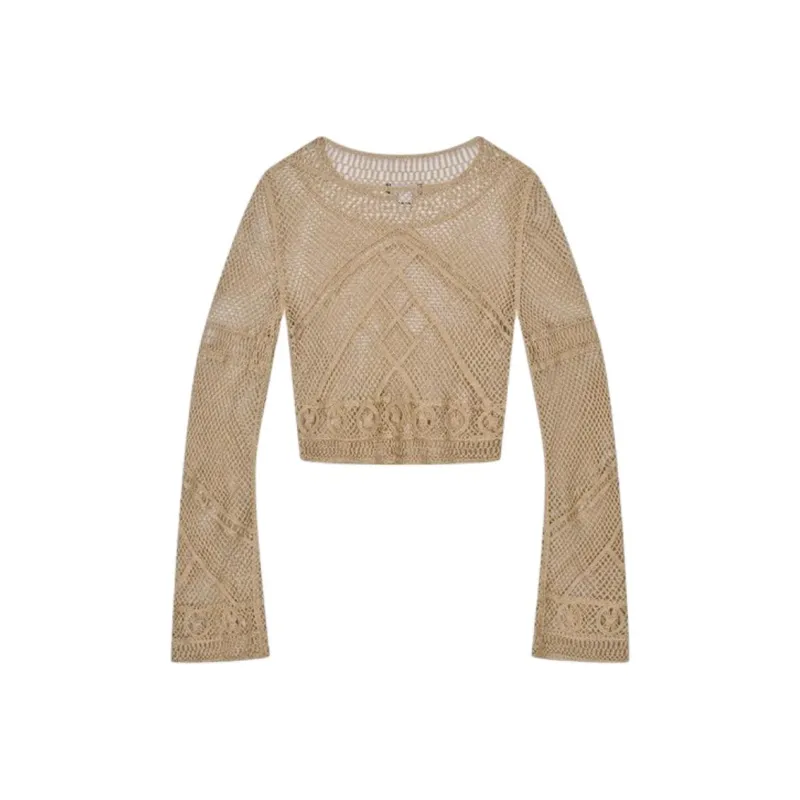 URBAN REVIVO T Shirts Women's Earth Yellow-1