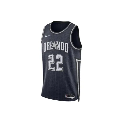 Nike x NBA Orlando Magic Team Basketball Jersey Unisex Dark Blue