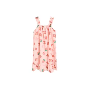 Cotton Shopping Nightgown Women's