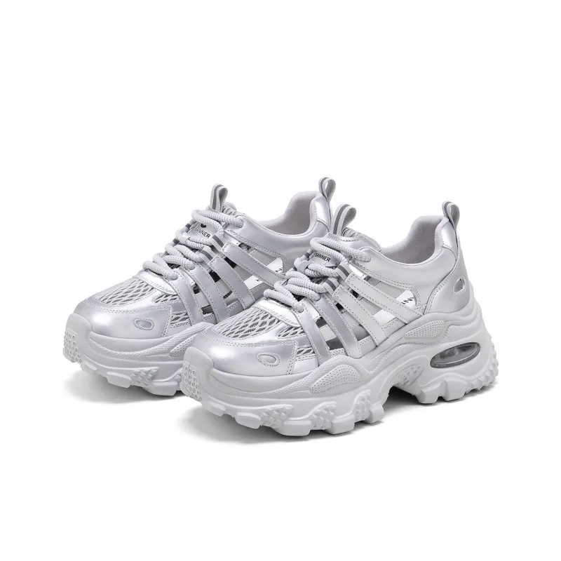 C°BANNER Support Breathable Low Top Chunky Sneakers Women's-7