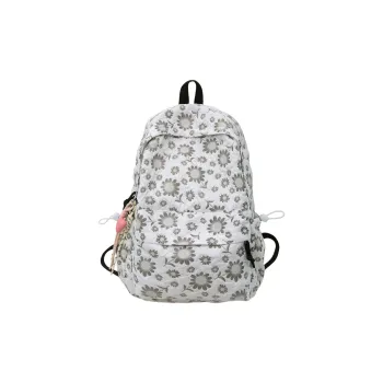 OUZIHUANG Nylon Backpack Regular Women's Black/Purple/Pink Blue/Green