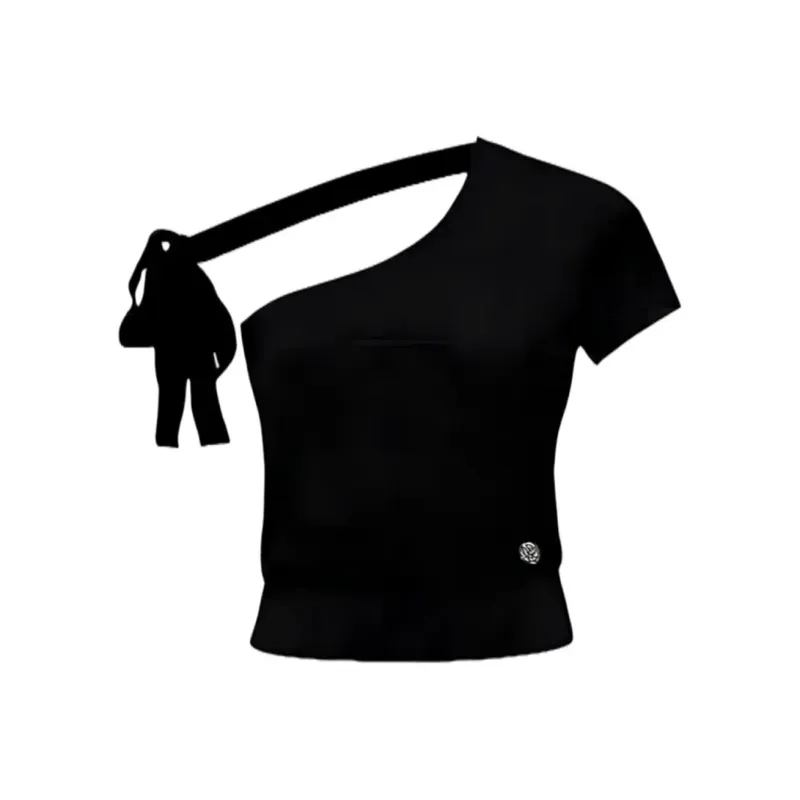 FLIM Drop Shoulder Sleeve T Shirt Women's-6