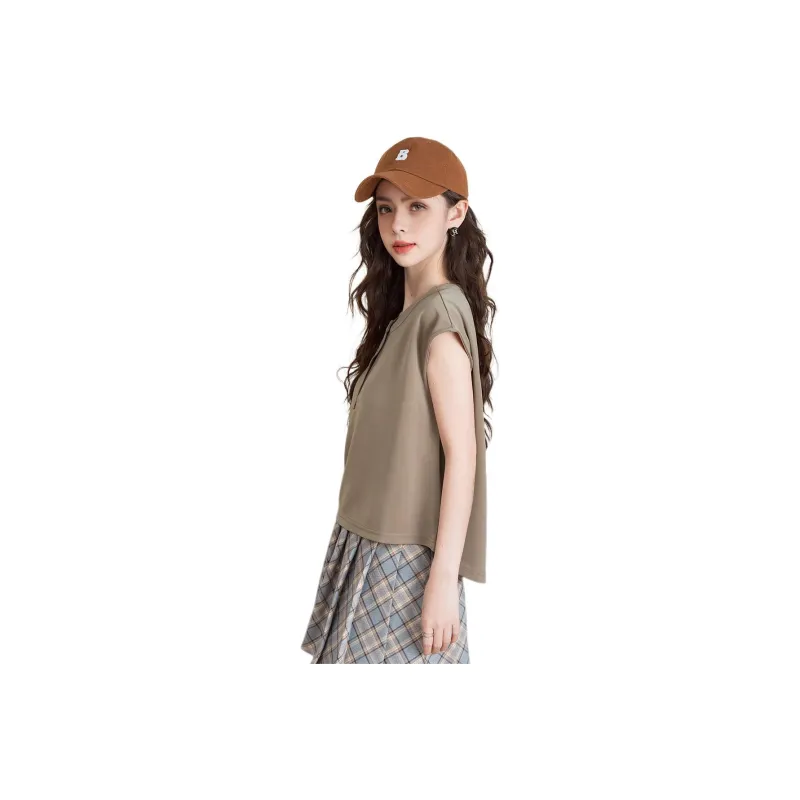 FAWENXIANGZI Regular T Shirt Women's-0
