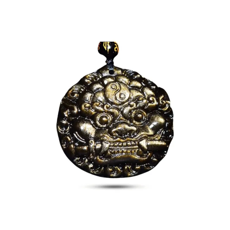 Sima Is Ethereal Obsidian Pendants Unisex-1