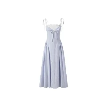 PAZZO Slip Dresses Women's Stripes
