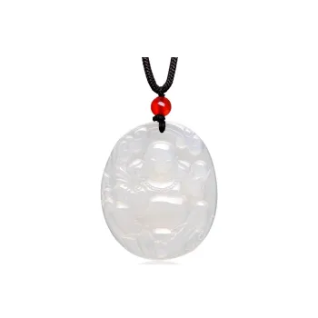 MARY WINDSOR Natural Chalcedony Jade Pendants Unisex