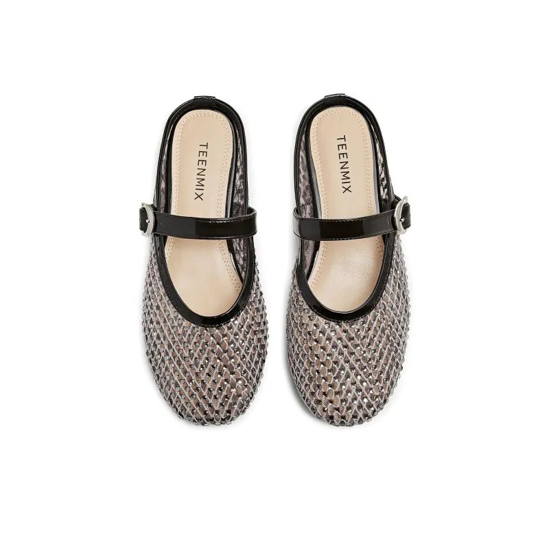 Teenmix Quiet Abrasion Resistant Slip Resistant Closed Toe Slippers Women's-2