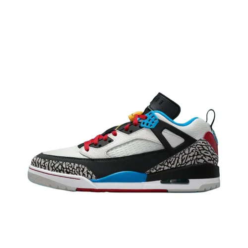 Jordan Spizike Low Top Vintage Basketball Shoes Men's Black White