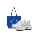 Classic White/Cool Gray[Free Blue Canvas Bag]