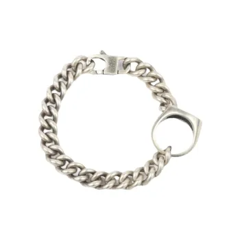 MM6 Maison Margiela Signet Ring charm Chain Bracelet