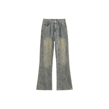 FA2LO Jeans Unisex Yellow Mud