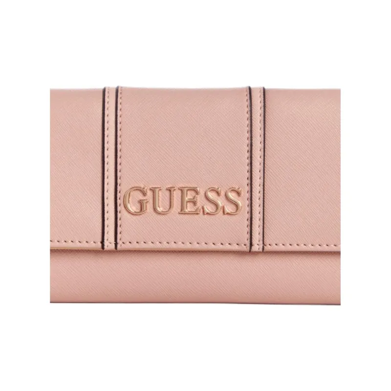 GUESS Artificial Leather Clutch Regular Women's Pink-3