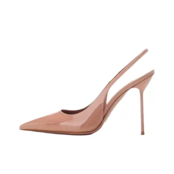Paris Texas Lidia Slim Heel High Heels 10.5cm Women's Umber Pink