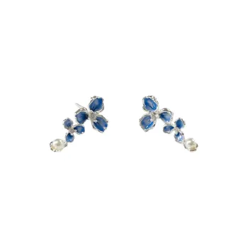 Shunqin Silver Building S925 Silver Earrings Women's