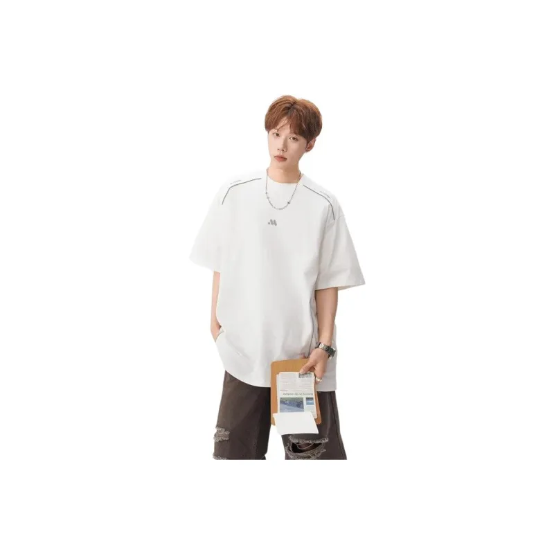 DARK HORSE Half Sleeve Versatile Couple Casual Top Unisex-3