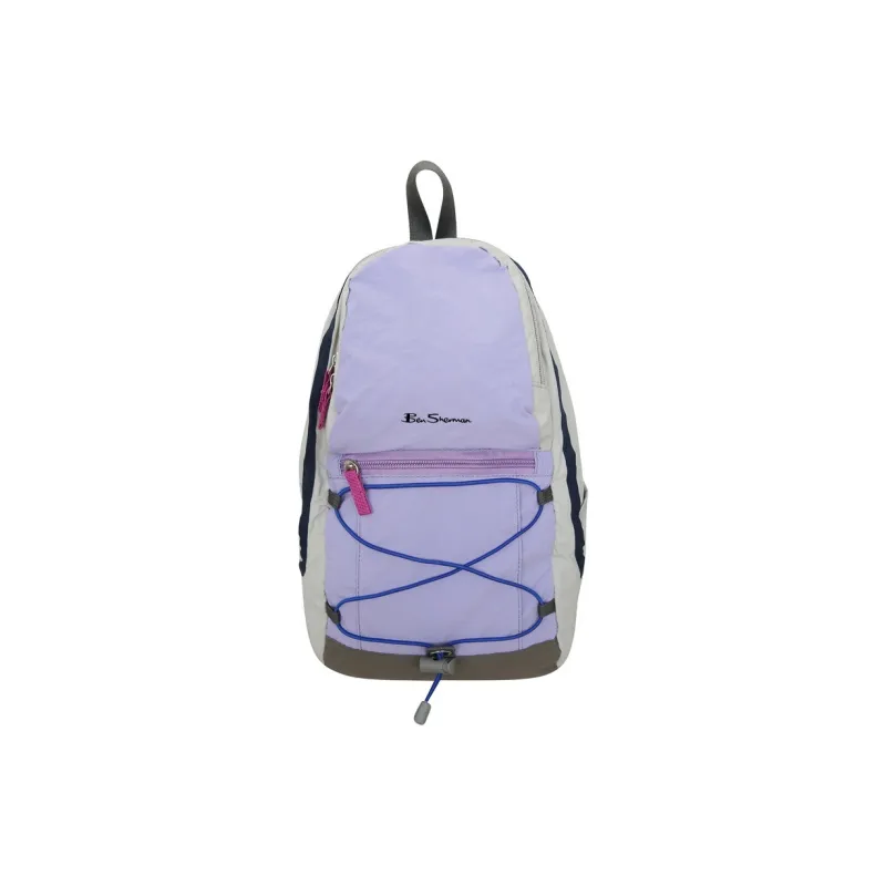 BEN SHERMAN Nylon Backpack Large Size Unisex Multicolor-5