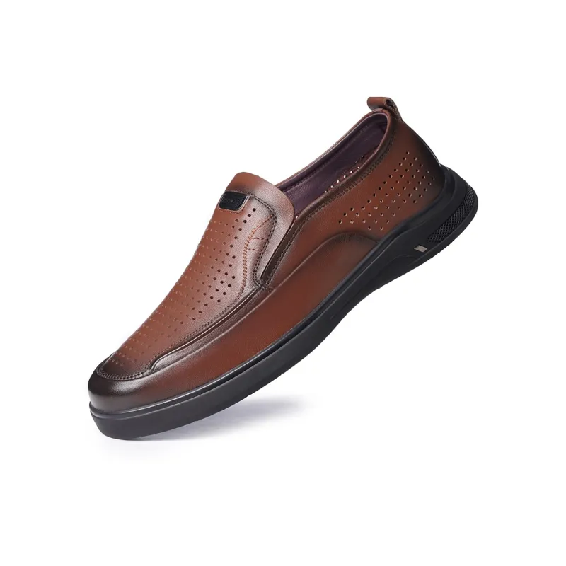 Ritai Men's Casual Shoes Men Low Top Black-7