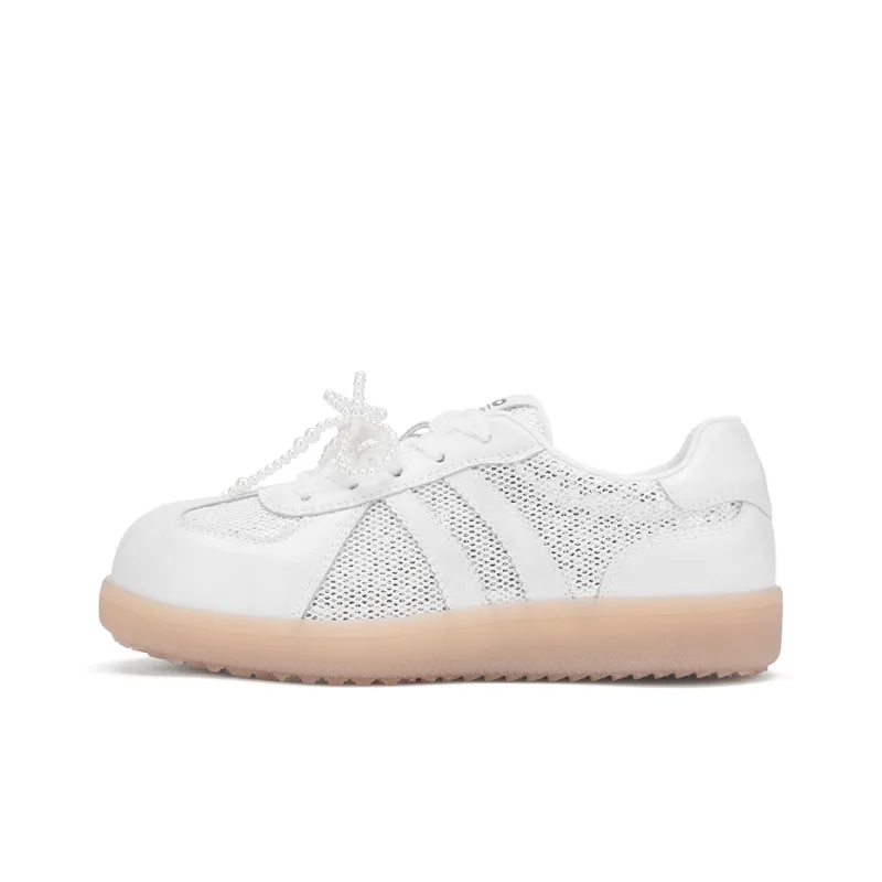 Hotwind German Army Trainers Abrasion Resistant Slip Resistant Low Top Casual Shoes Women's-0