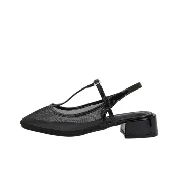 MCKP Chunky Heel High Heels Women's Black