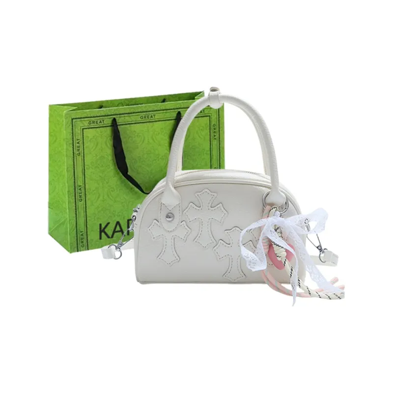 KARUISHA PU Shoulder Bag, Crossbody Bag, Handbag Women's White/Khaki/Pink/Blue/Black-0