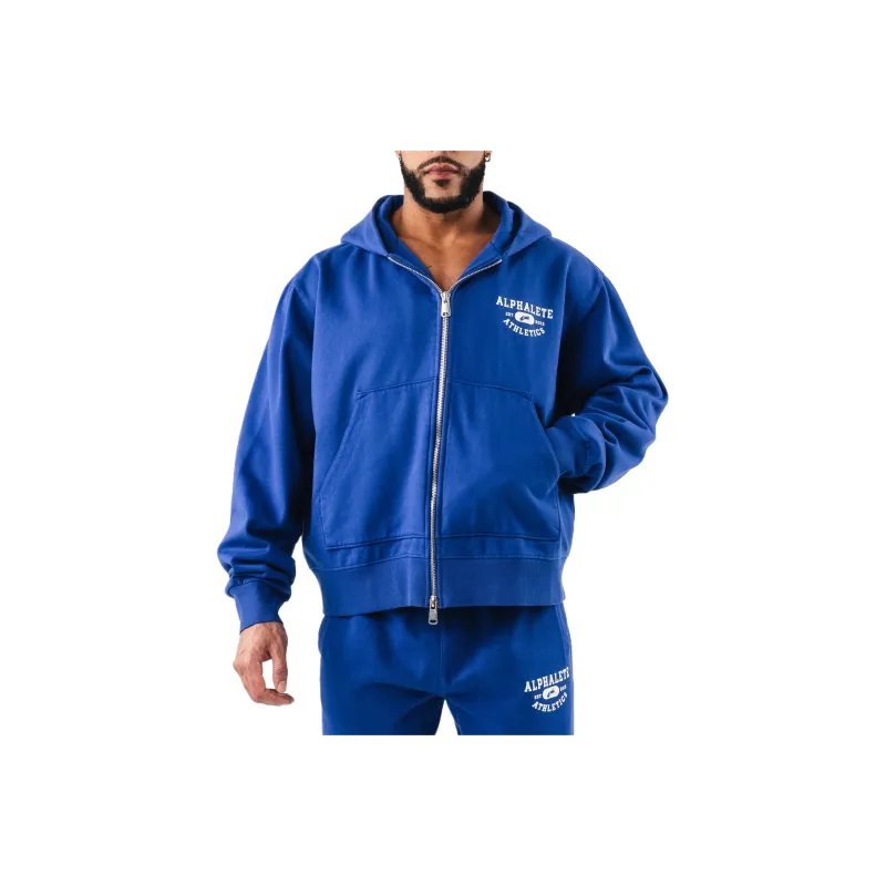 ALPHALETE Member Vintage Zip Up Sweatshirt Men's-11