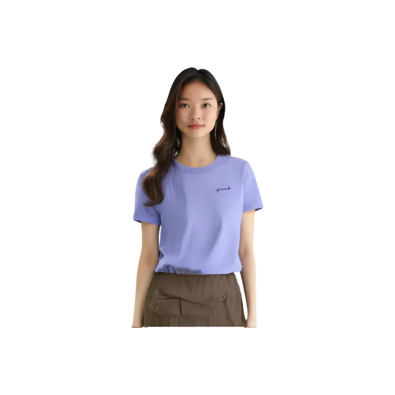 Victoria's Secret T Shirt Women's Blue Purple-3